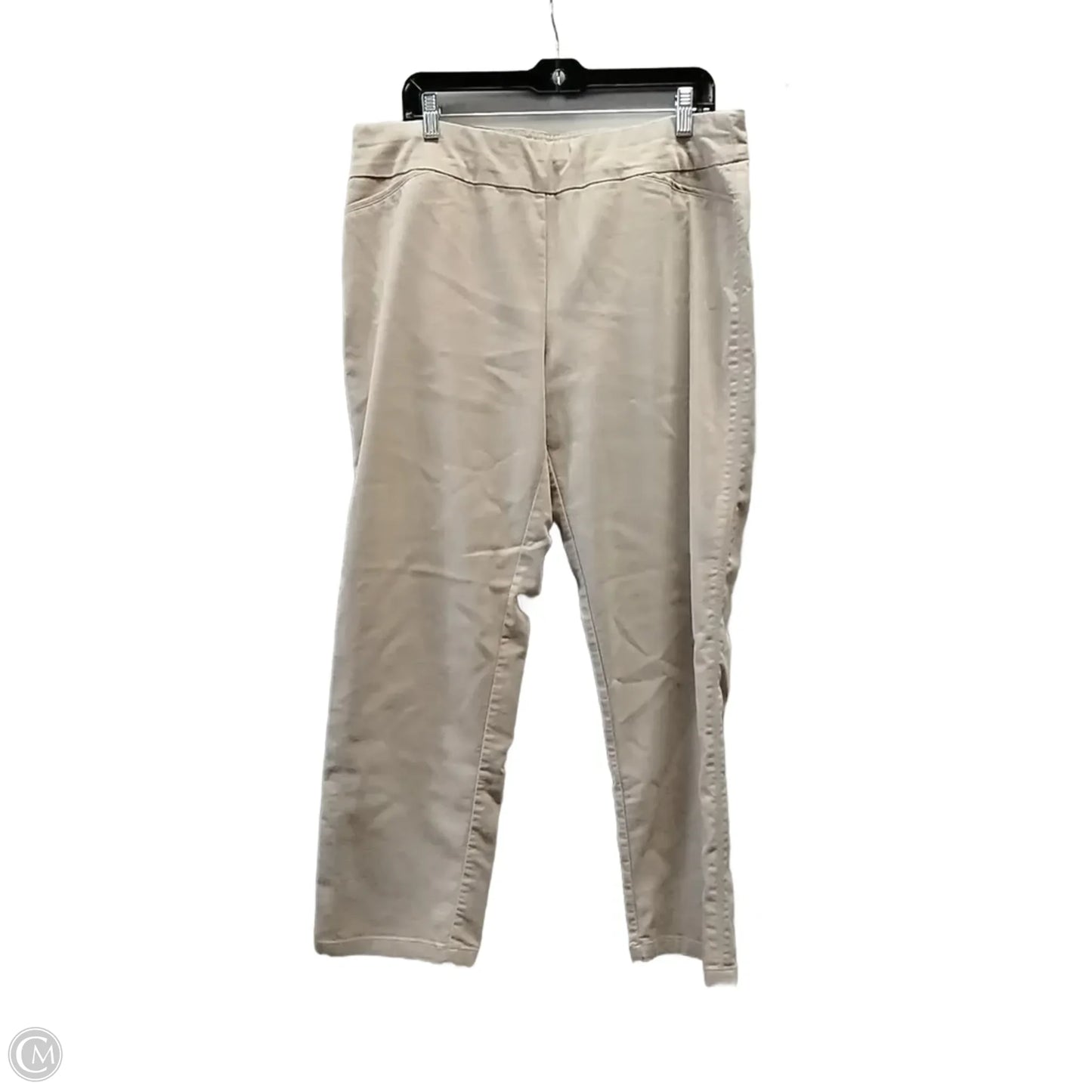 Pants Chinos & Khakis By Croft And Barrow In Tan, Size: 16