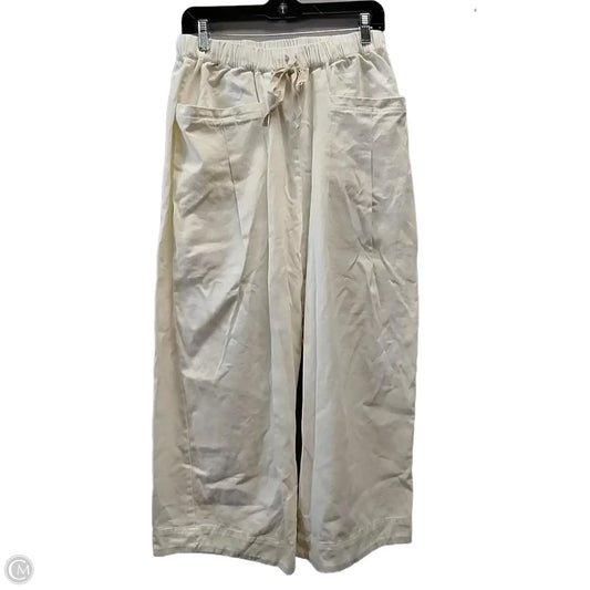 Pants Linen By Free People In Cream, Size: S