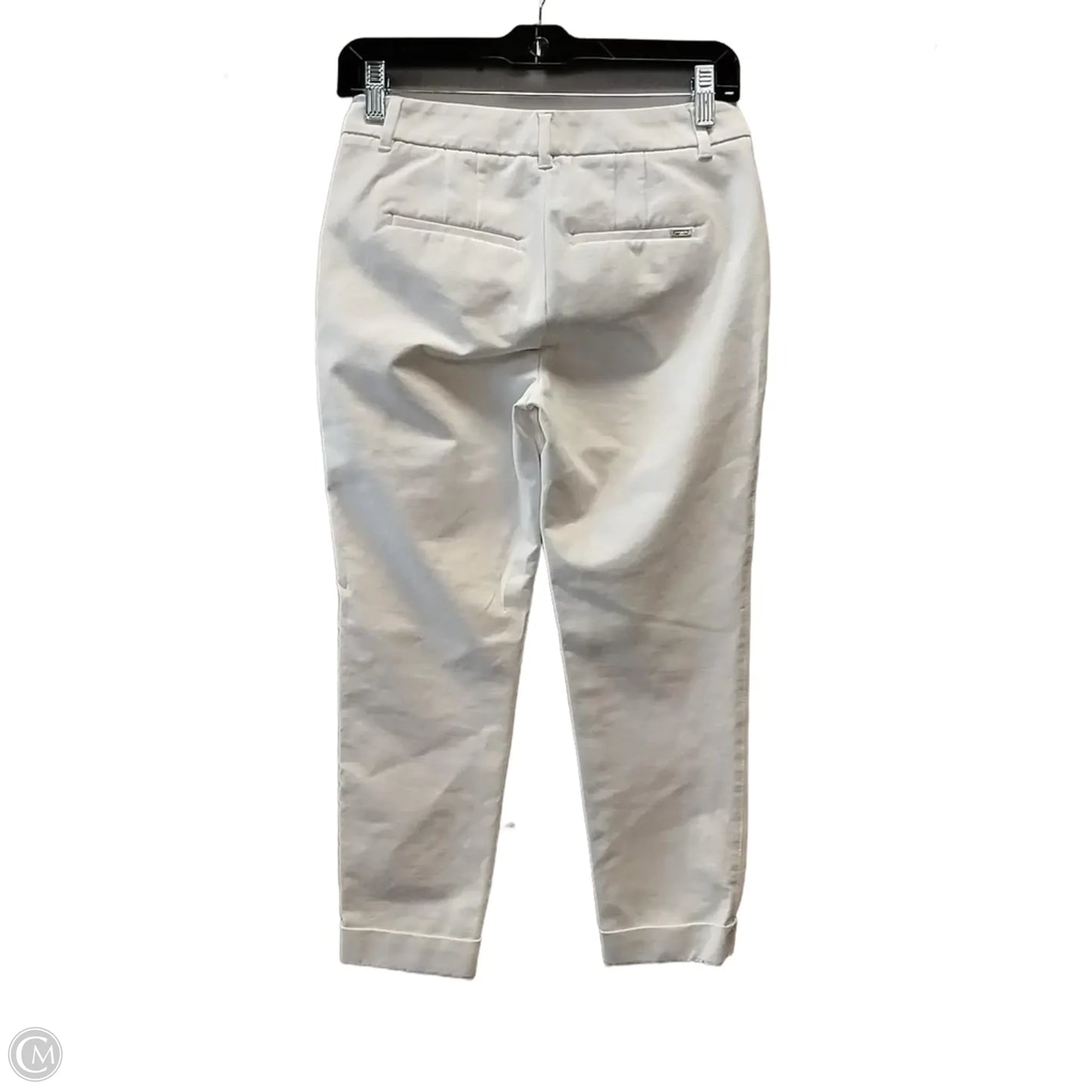 Pants Cropped By White House Black Market In White, Size: 0petite