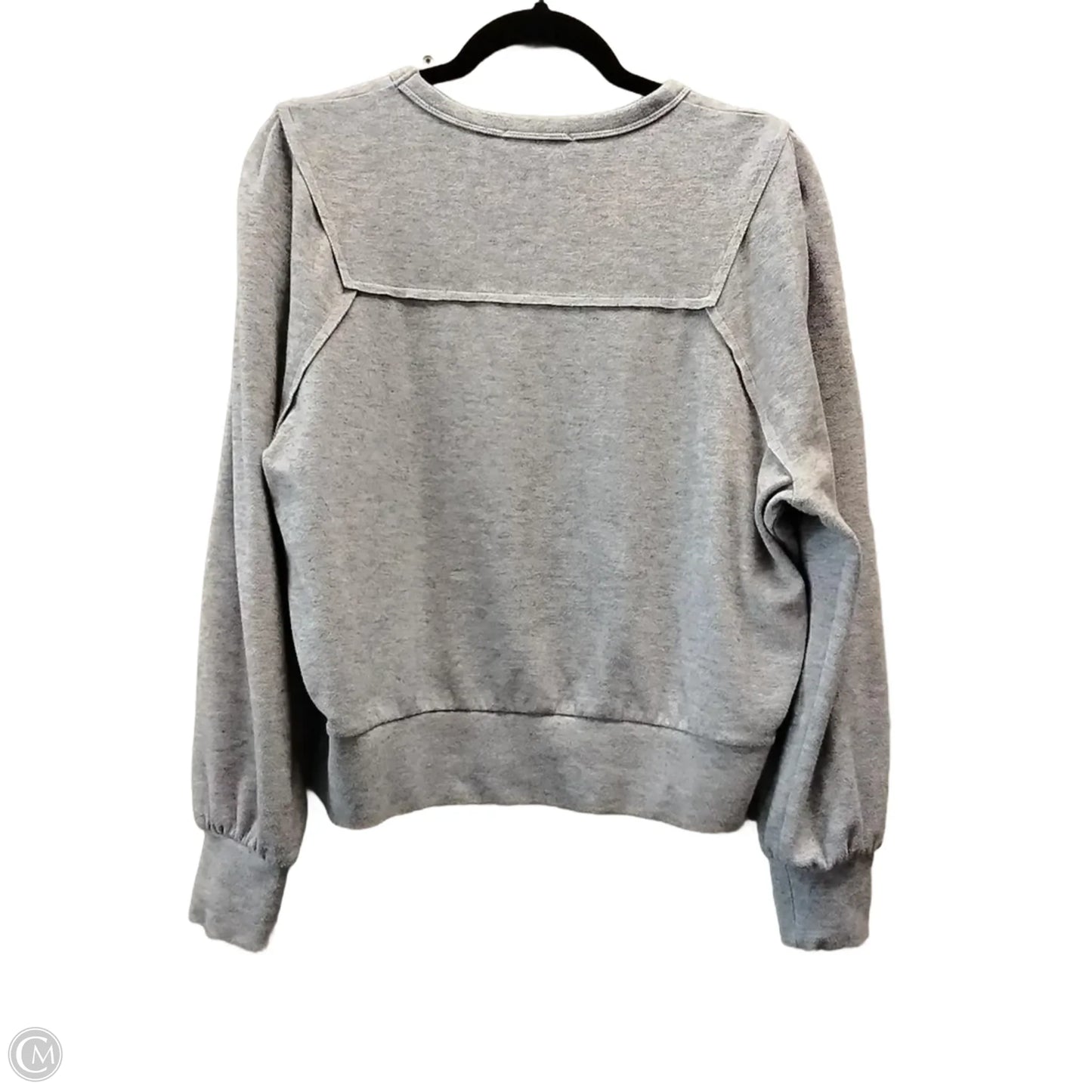 Sweatshirt Crewneck By Allison Joy In Grey, Size: Xs