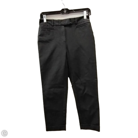 Pants Cropped By White House Black Market In Black, Size: 0petite