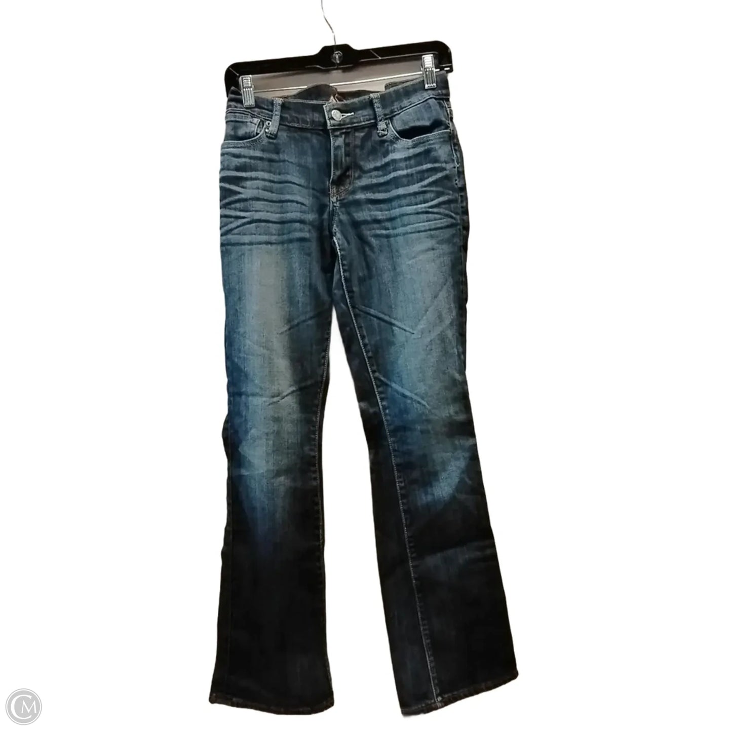 Jeans Straight By Lucky Brand In Blue Denim, Size: 6