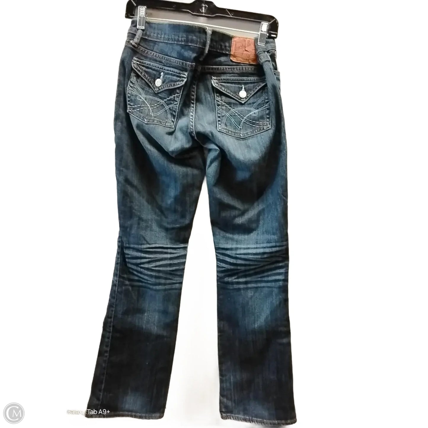 Jeans Straight By Lucky Brand In Blue Denim, Size: 6