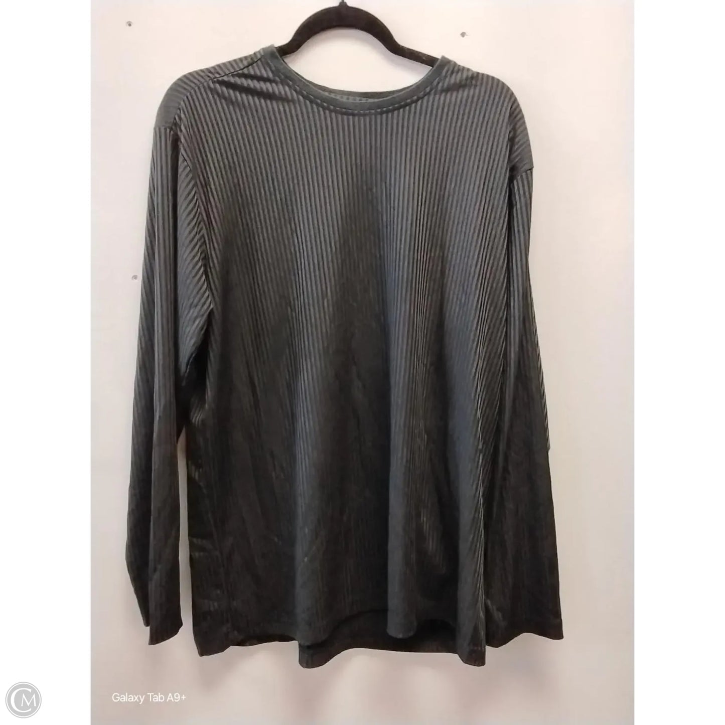 Top Long Sleeve Basic By Clothes Mentor In Black, Size: Xl
