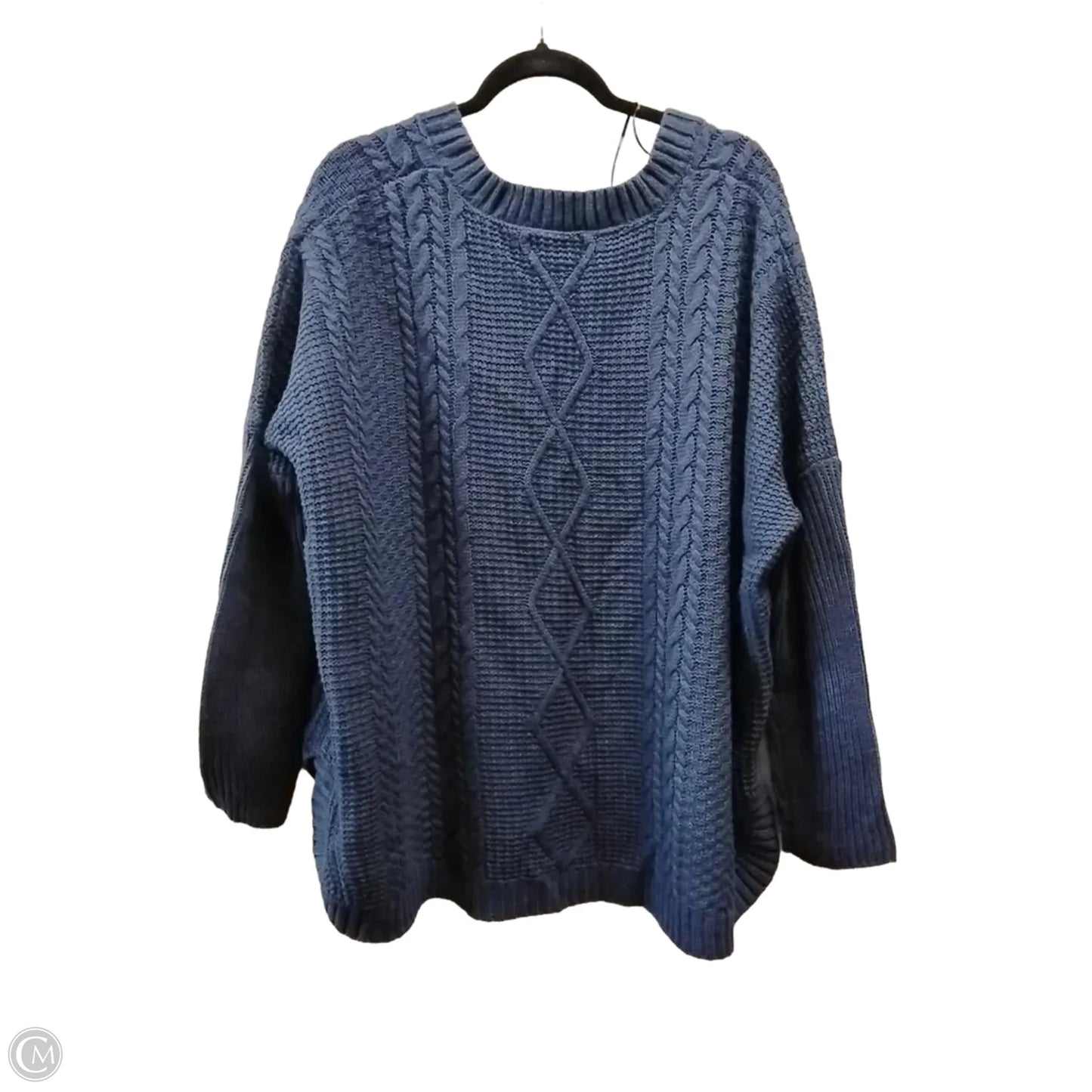Sweater By Natural Reflections In Navy, Size: Xl