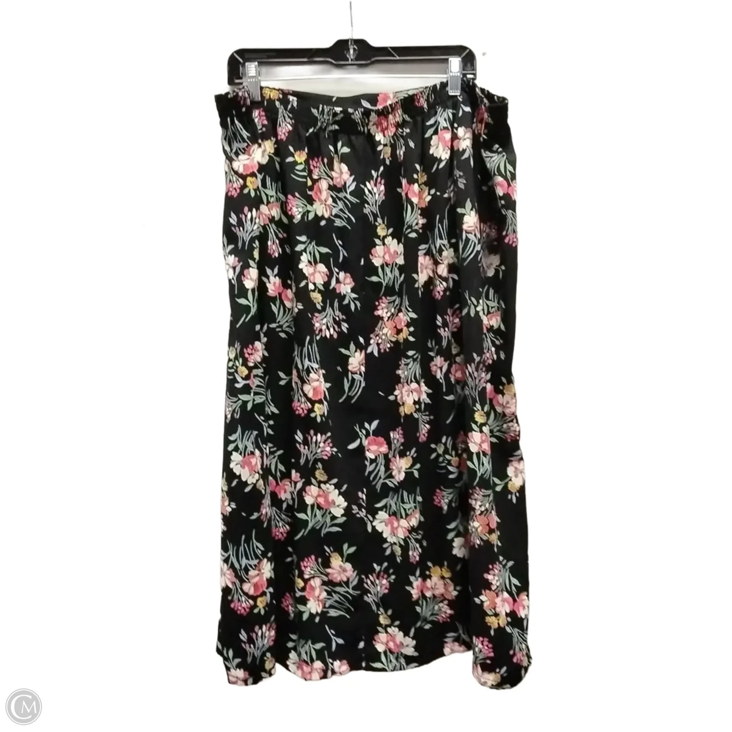 Skirt Midi By Sag Harbor In Floral Print, Size: 1x