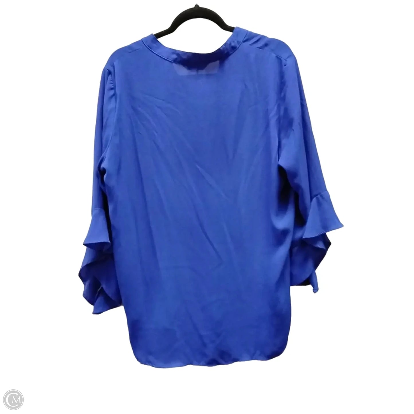 Top Long Sleeve Basic By Counterparts In Blue, Size: Xl