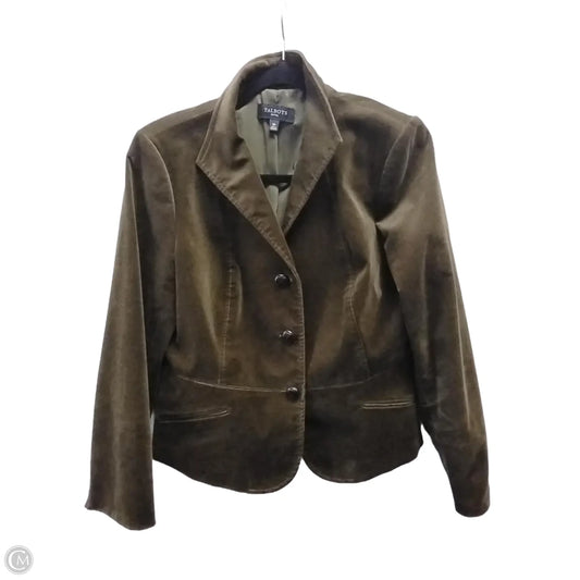 Blazer By Talbots In Green, Size: 12p