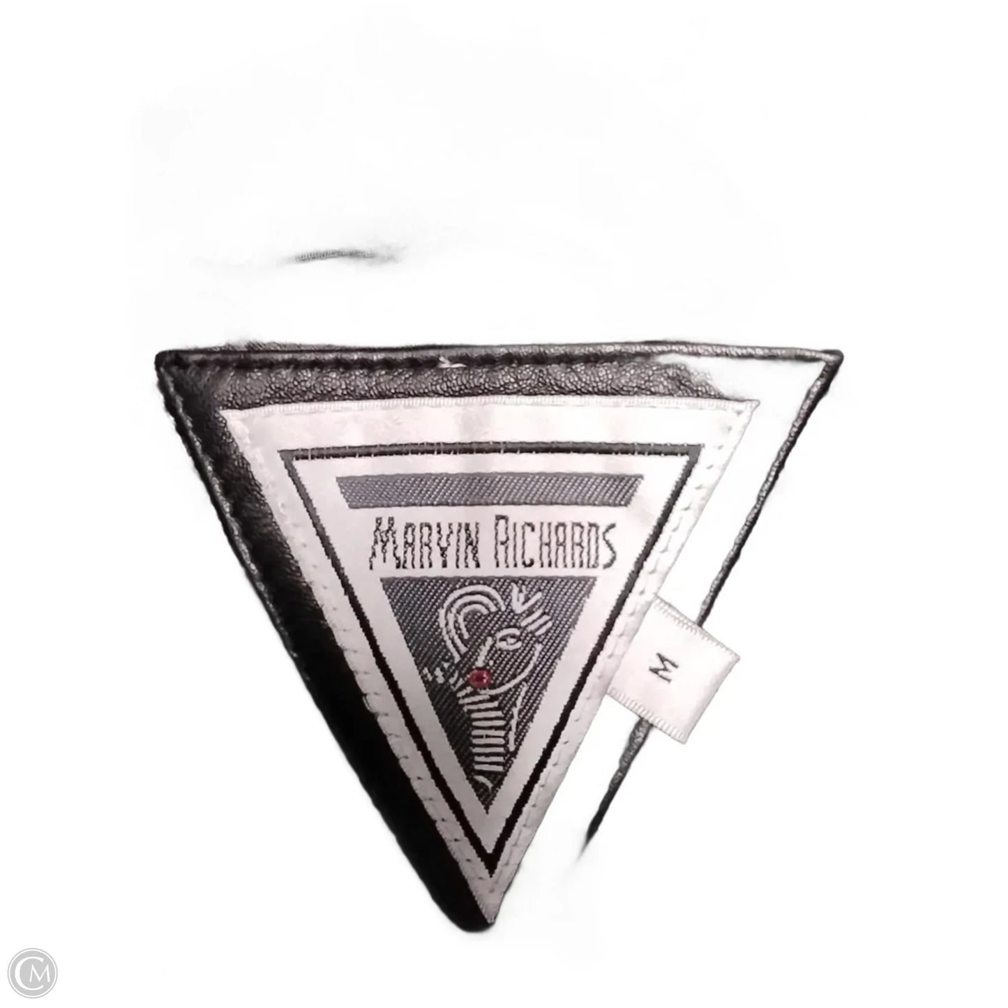 Jacket Leather By Marvin Richards In Black, Size: M