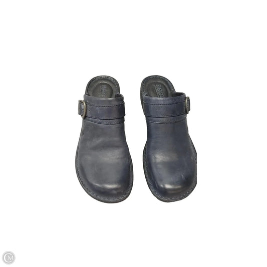Shoes Flats By Born In Navy, Size: 8