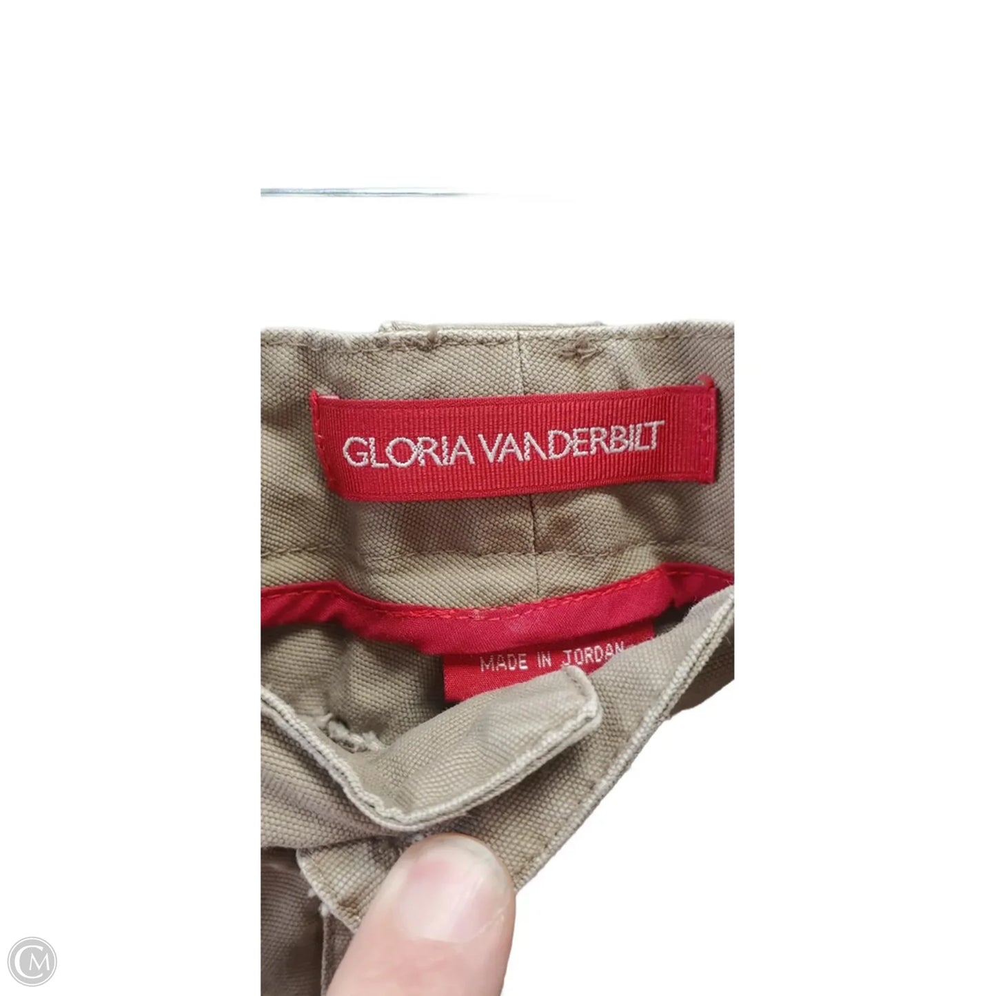 Jeans Boot Cut By Gloria Vanderbilt In Tan, Size: 8