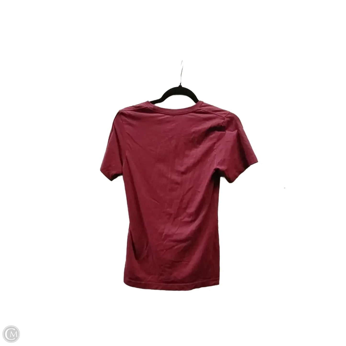 Top Short Sleeve Basic By Canvas In Mauve, Size: S