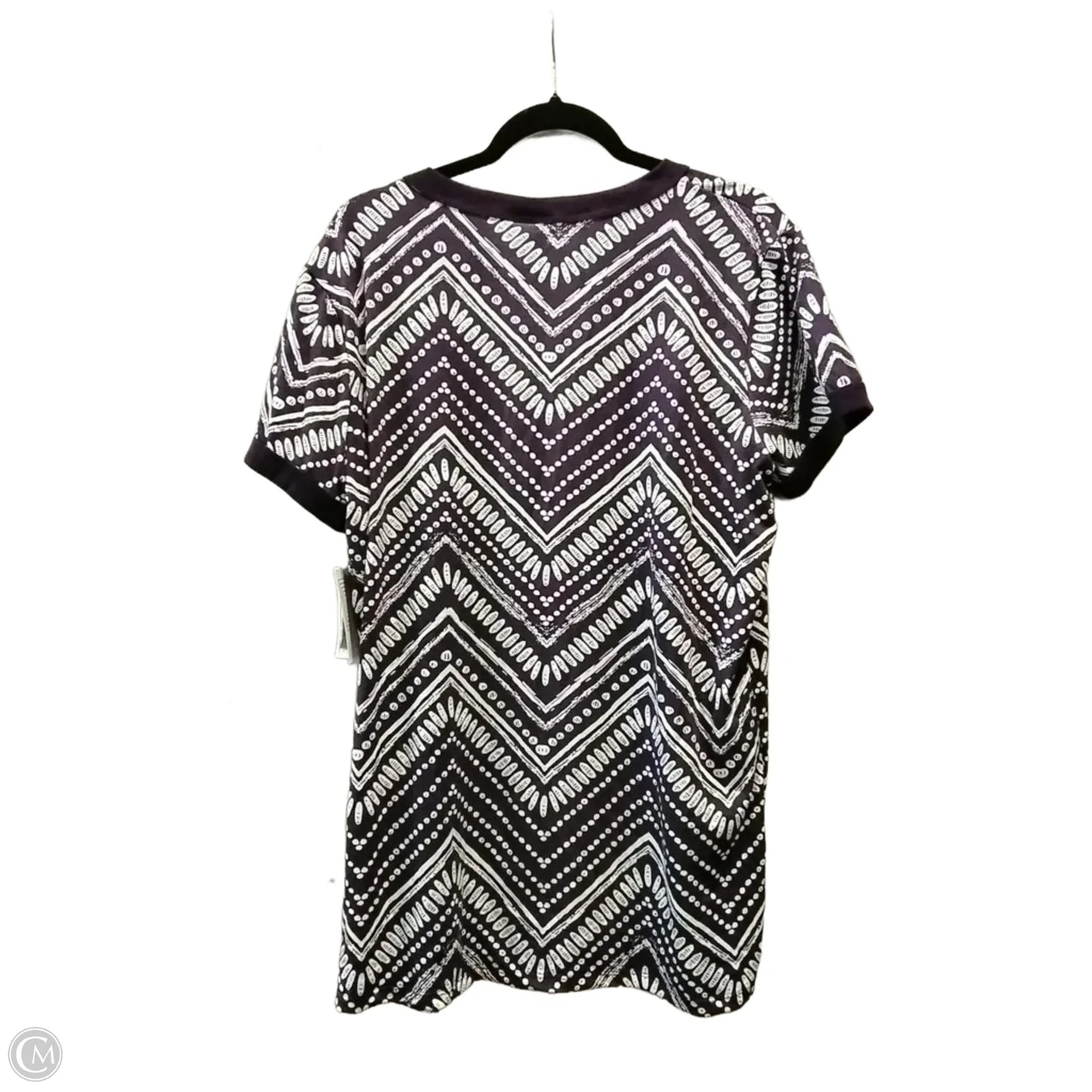 Top Short Sleeve By Lularoe In Paisley Print, Size: Xl