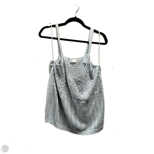 Top Sleeveless Basic By Lc Lauren Conrad In Blue, Size: Xxl