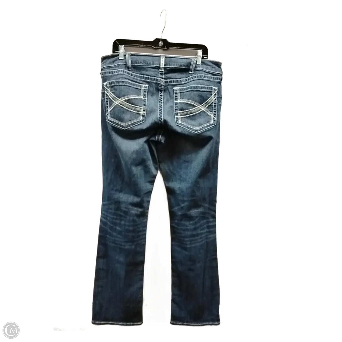 Jeans Boot Cut By Ariat In Blue, Size: 16