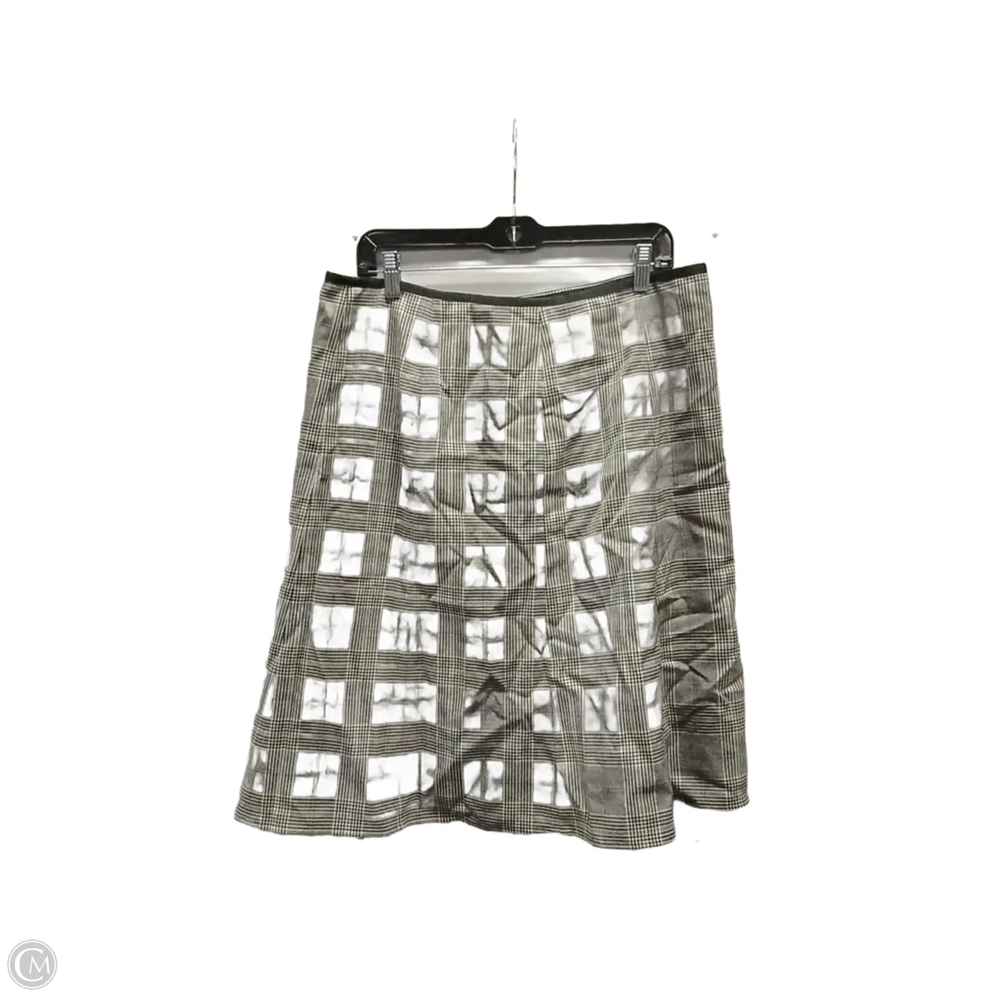 Skirt Midi By Ann Taylor In Tan, Size: L