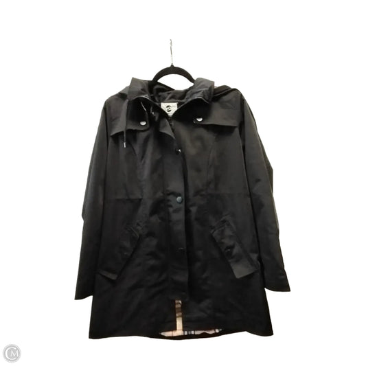 Coat Raincoat By Cmc In Black, Size: S