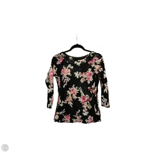 Blouse Long Sleeve By Limited In Floral Print, Size: Xl
