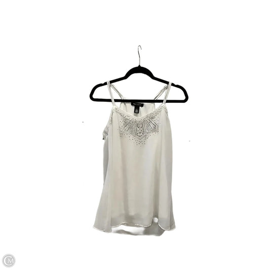 Blouse Sleeveless By White House Black Market In White, Size: S