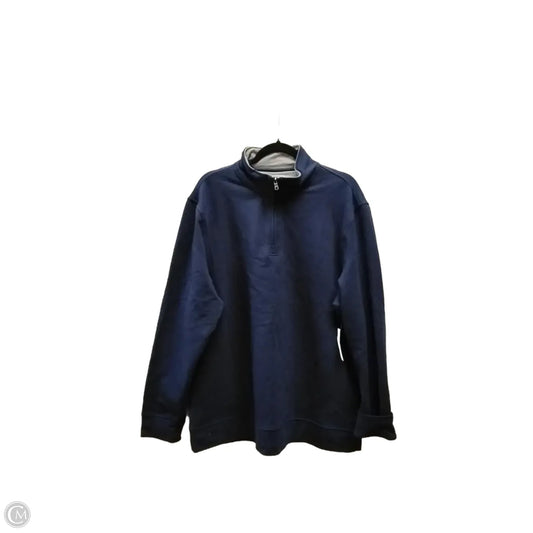 Sweatshirt Collar By Club Room In Blue, Size: Xl