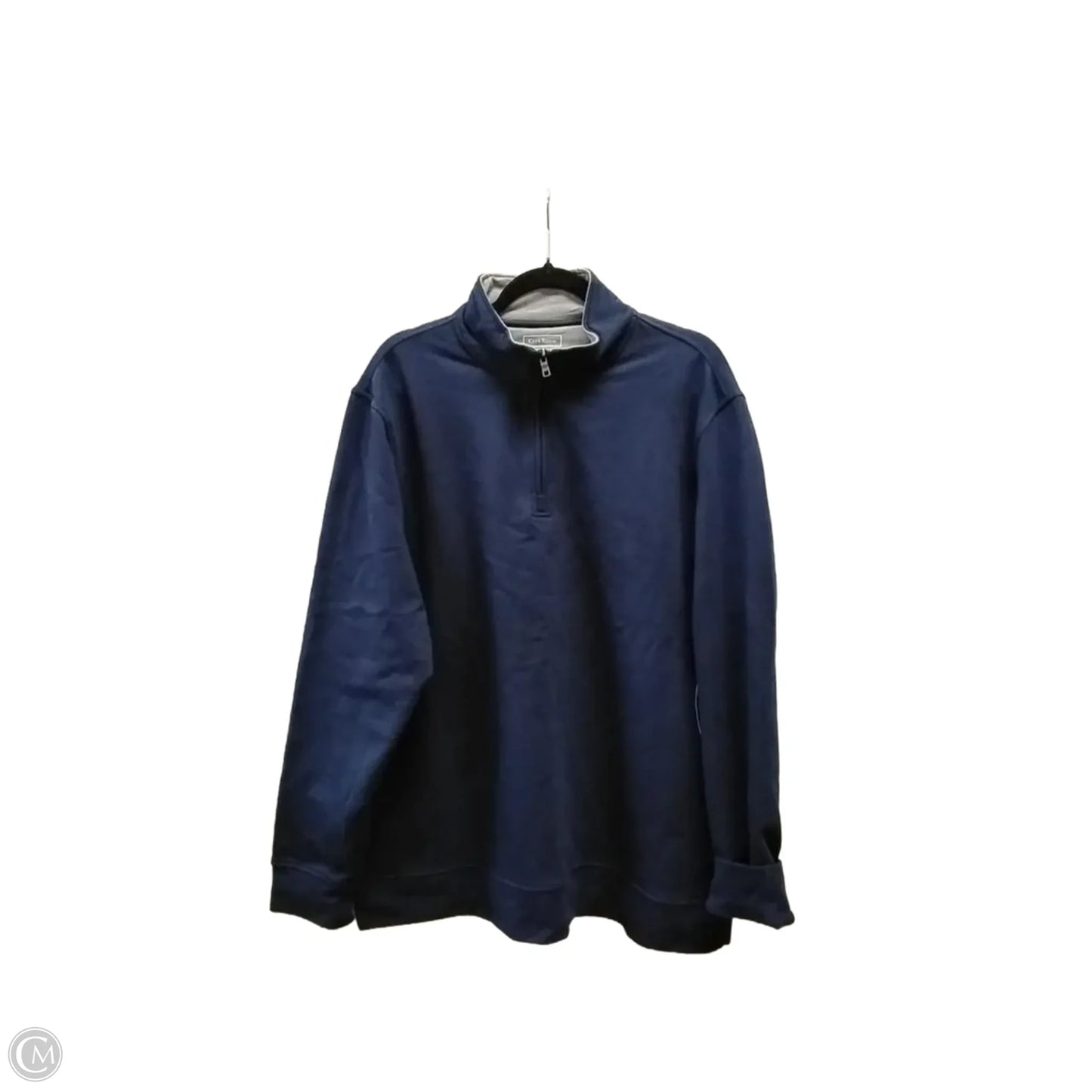 Sweatshirt Collar By Club Room In Blue, Size: Xl