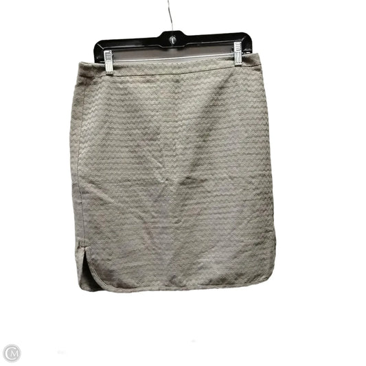 Skirt Midi By Loft In Beige, Size: M