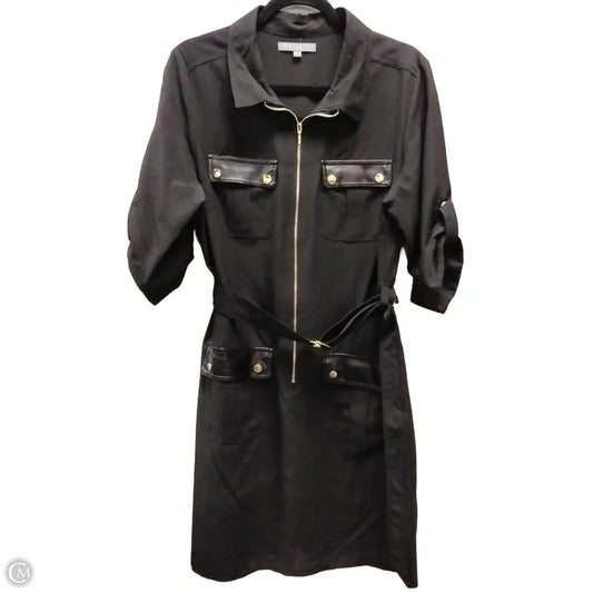 Dress Casual Midi By Sharagano In Black, Size: 14