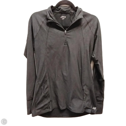 Athletic Top Long Sleeve Crewneck By Bcg In Black, Size: L