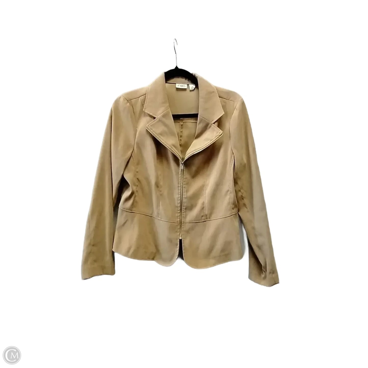 Blazer By Cato In Tan, Size: 10