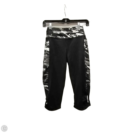 Athletic Leggings Capris By Athleta In Black & White, Size: M