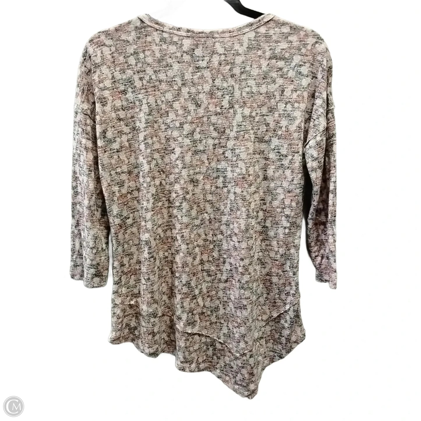Top Long Sleeve By Bobeau In Red, Size: M