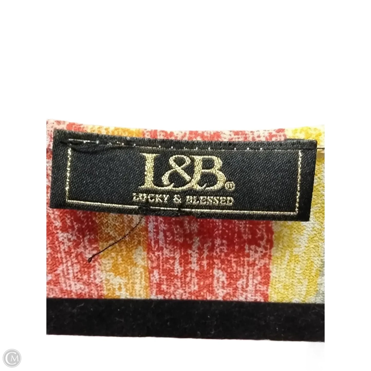 Shawl By Lucky & Blessed In Rainbow Print, Size: Os