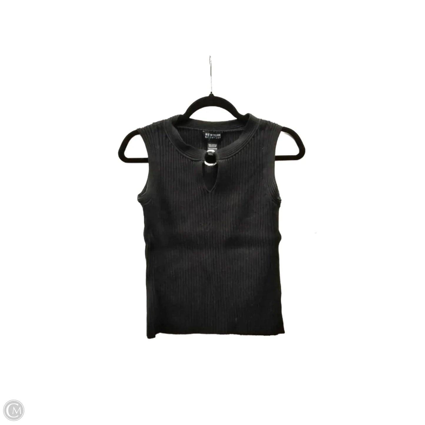 Top Sleeveless By New York And Co In Black, Size: M