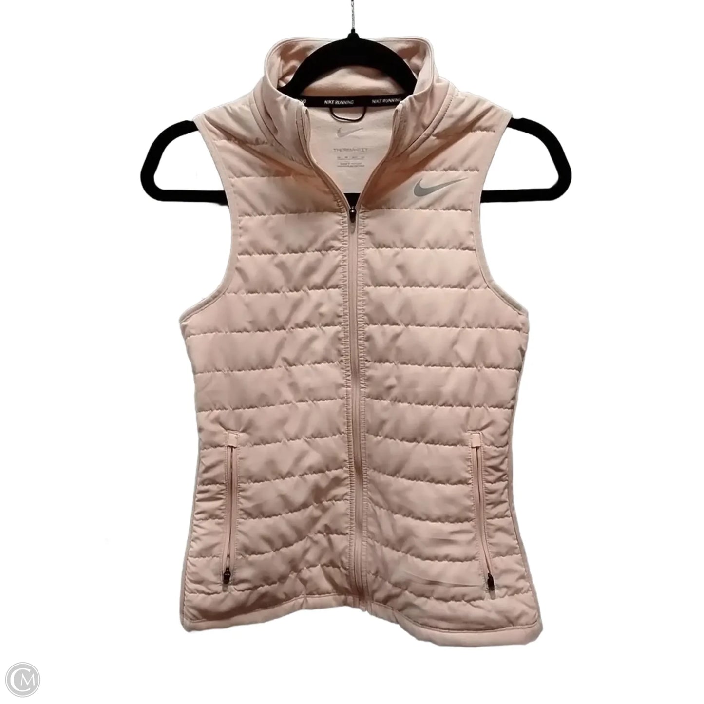 Athletic Jacket By Nike Apparel In Peach, Size: Xs