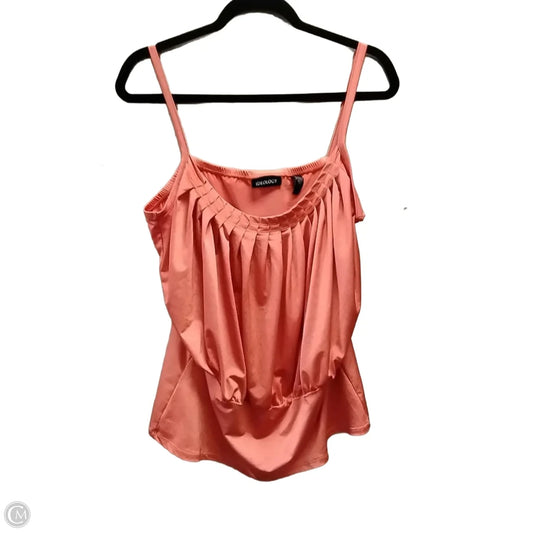Top Sleeveless By Ideology In Orange, Size: Xl