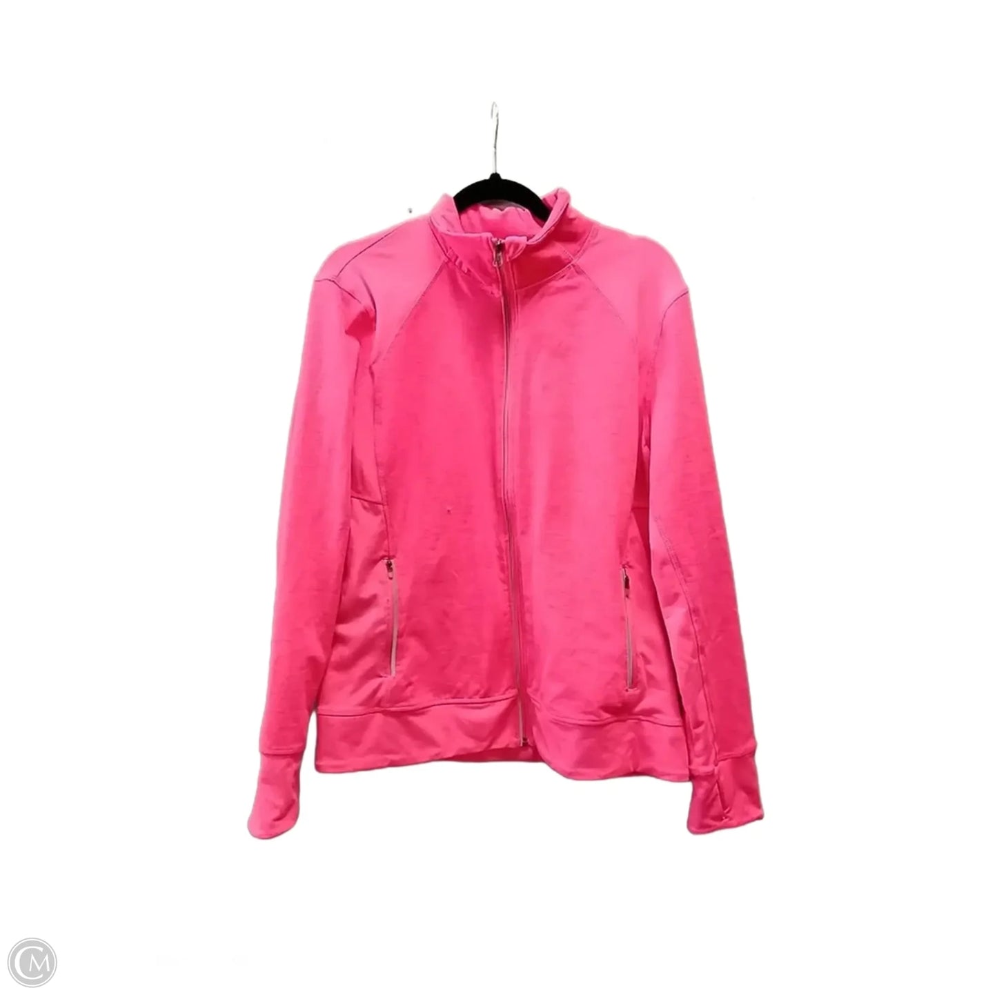 Athletic Jacket By Tangerine In Pink, Size: Xl