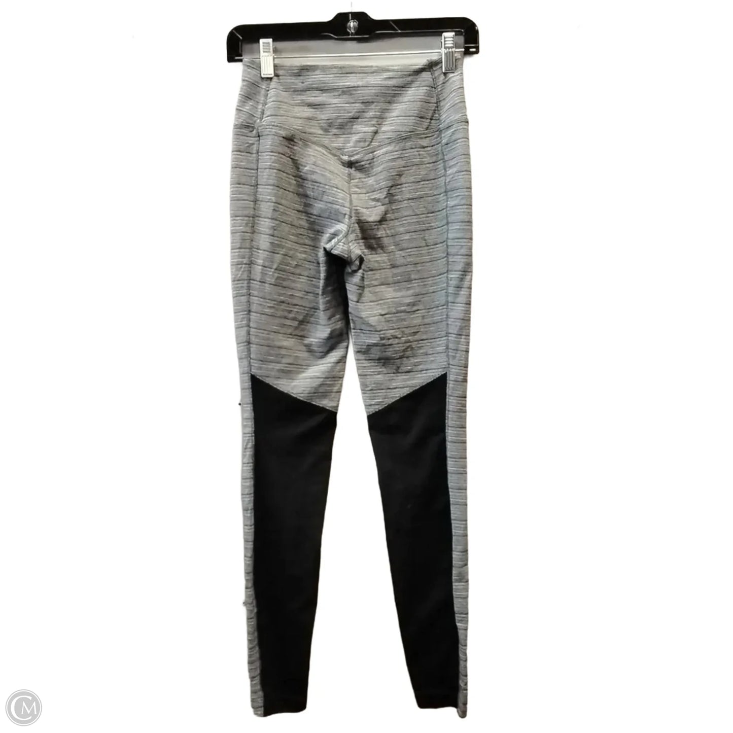 Athletic Leggings By Nike Apparel In Grey, Size: S