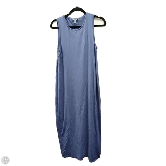 Dress Casual Maxi By Eileen Fisher In Blue, Size: Xxs