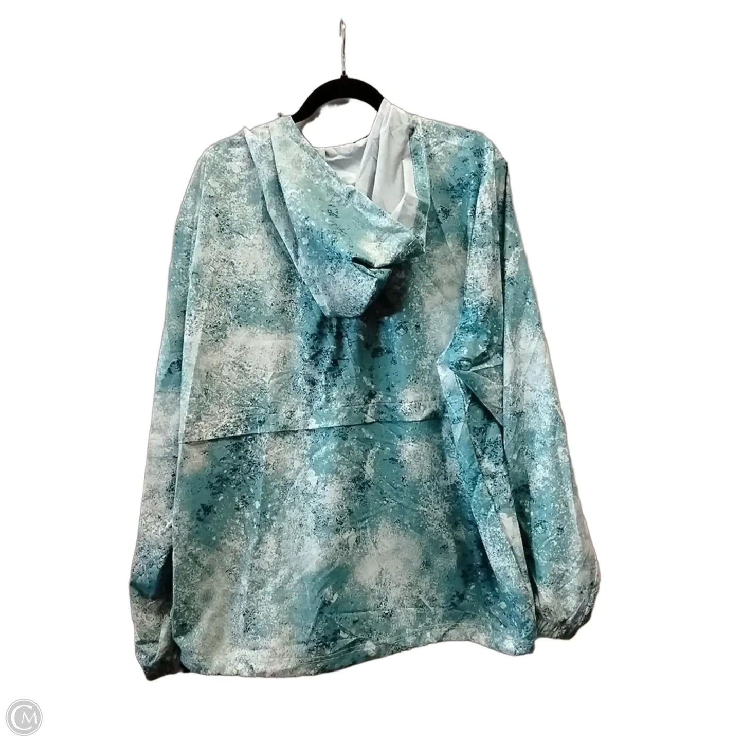 Athletic Jacket By Skechers In Aqua, Size: Xl