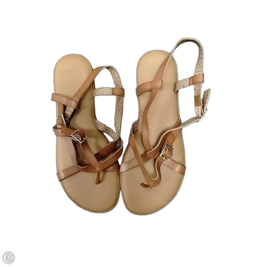 Sandals Flats By Torrid In Beige, Size: 8.5