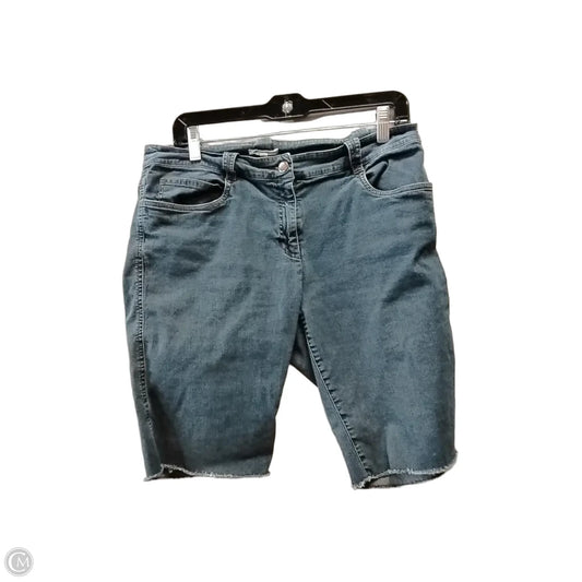 Shorts By Eileen Fisher In Blue Denim, Size: M
