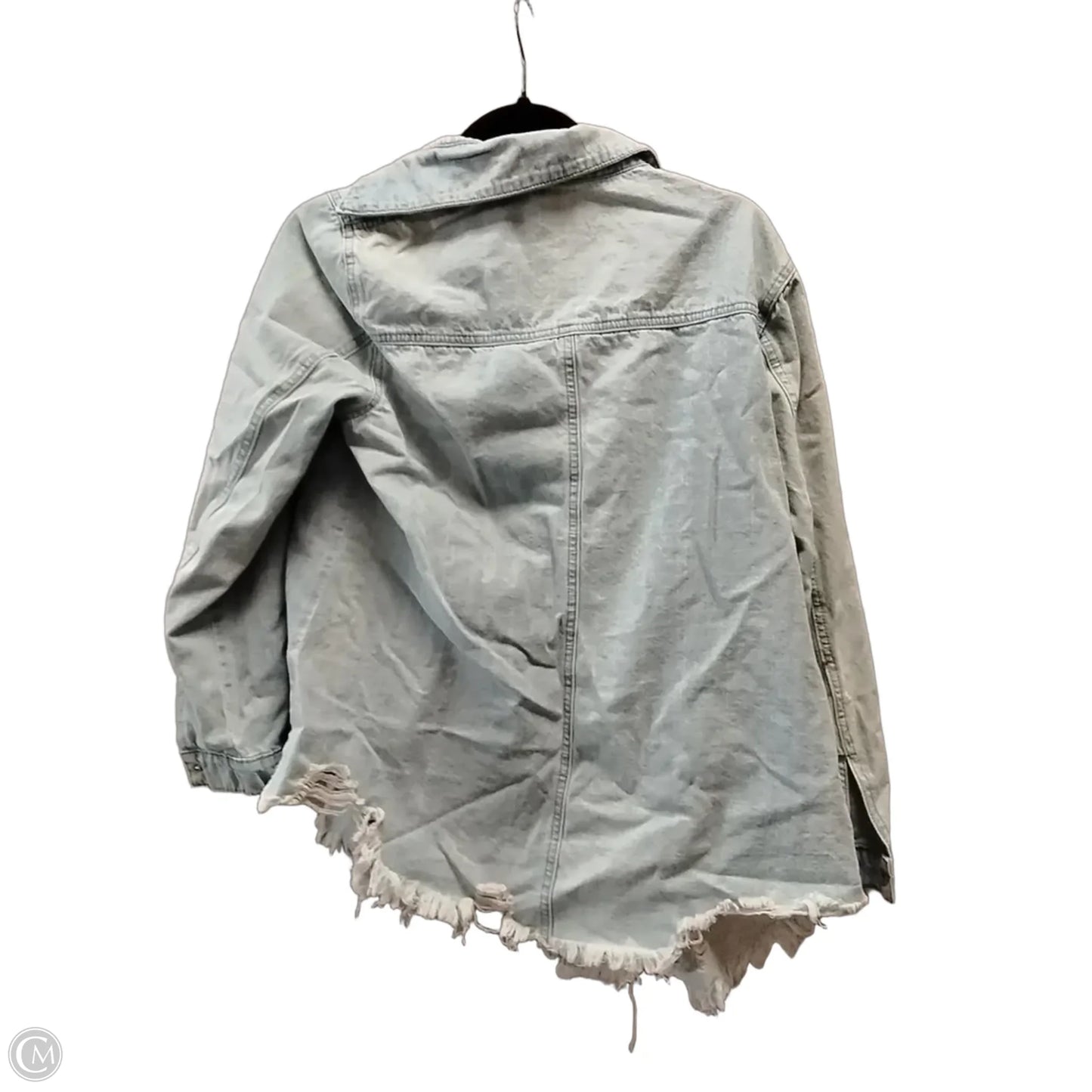 Jacket Denim By Mazik In Blue Denim, Size: Xs