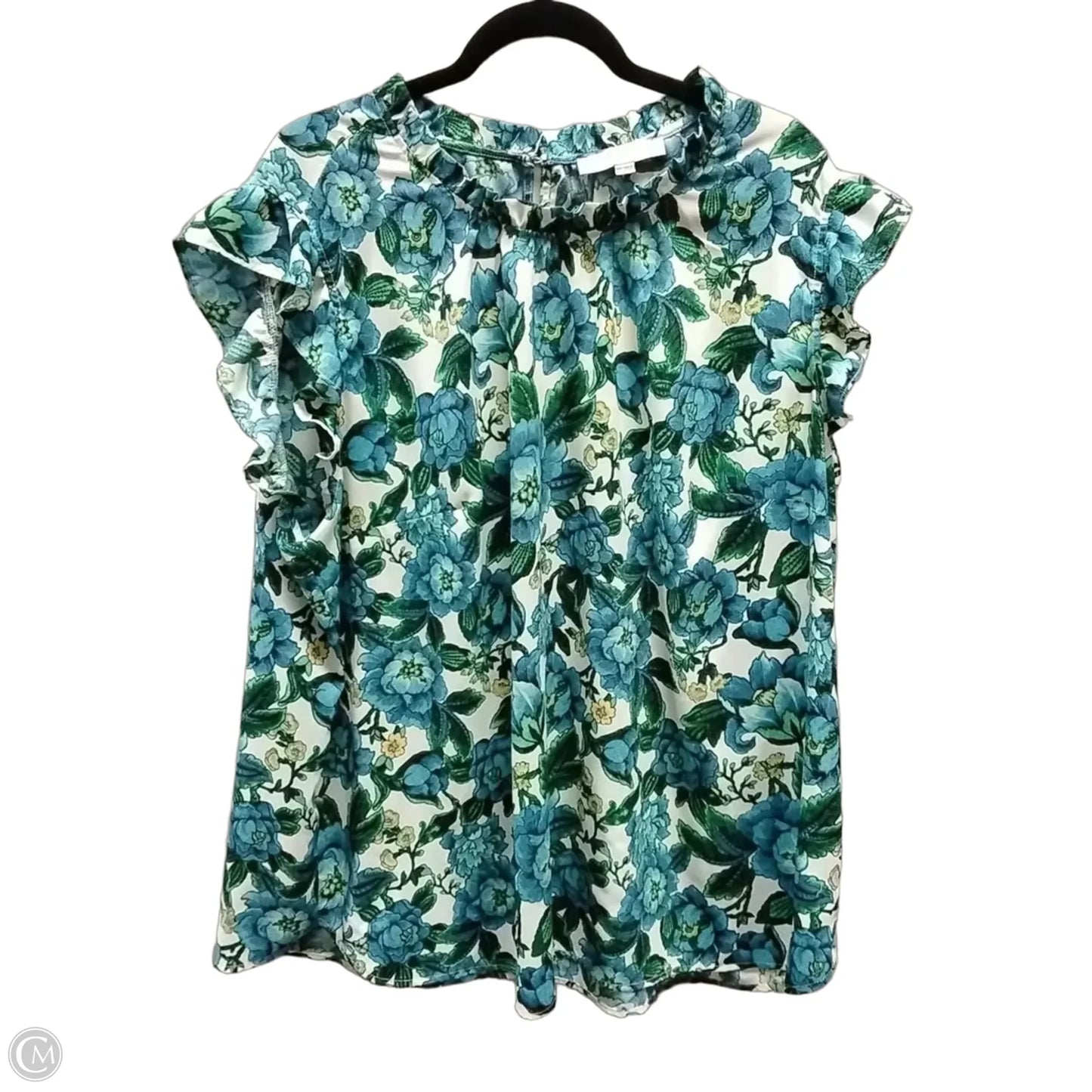 Blouse Sleeveless By Loft In Floral Print, Size: 3x