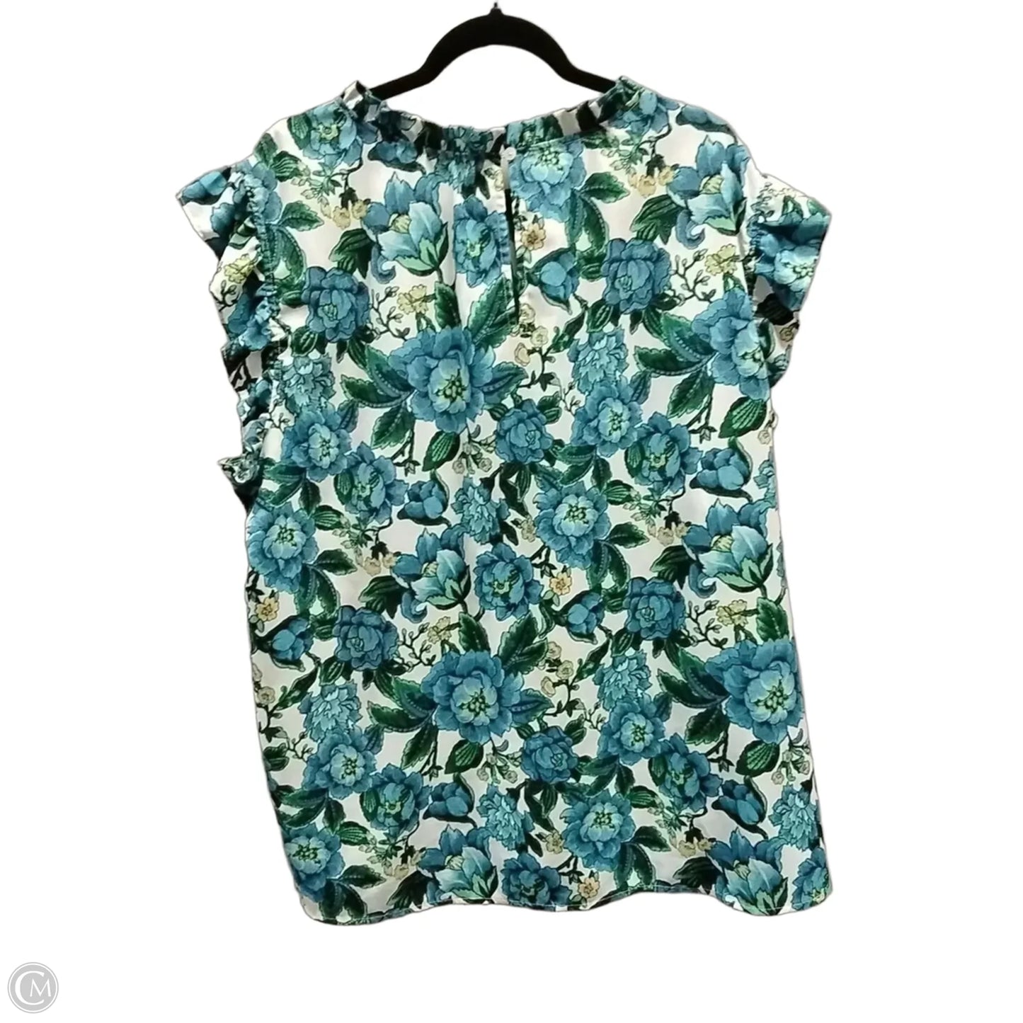 Blouse Sleeveless By Loft In Floral Print, Size: 3x