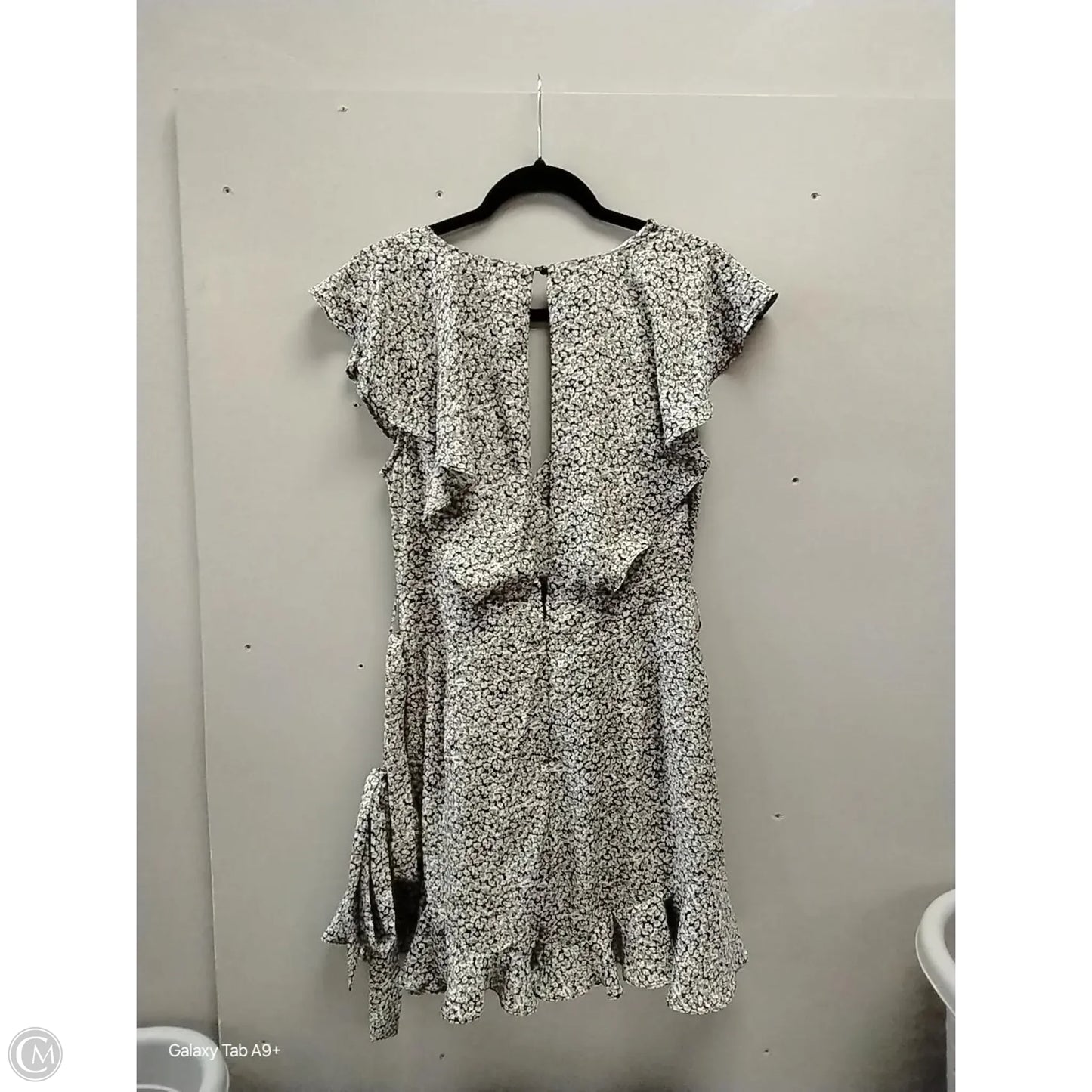 Romper By Clothes Mentor In Floral Print, Size: 14