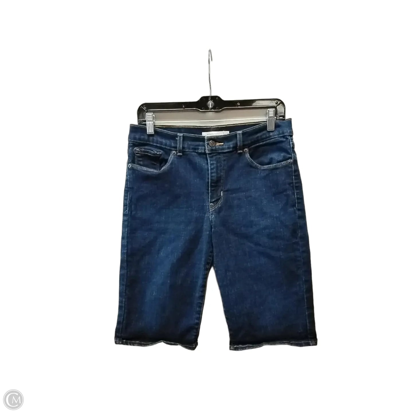Shorts By Levis In Blue Denim, Size: M
