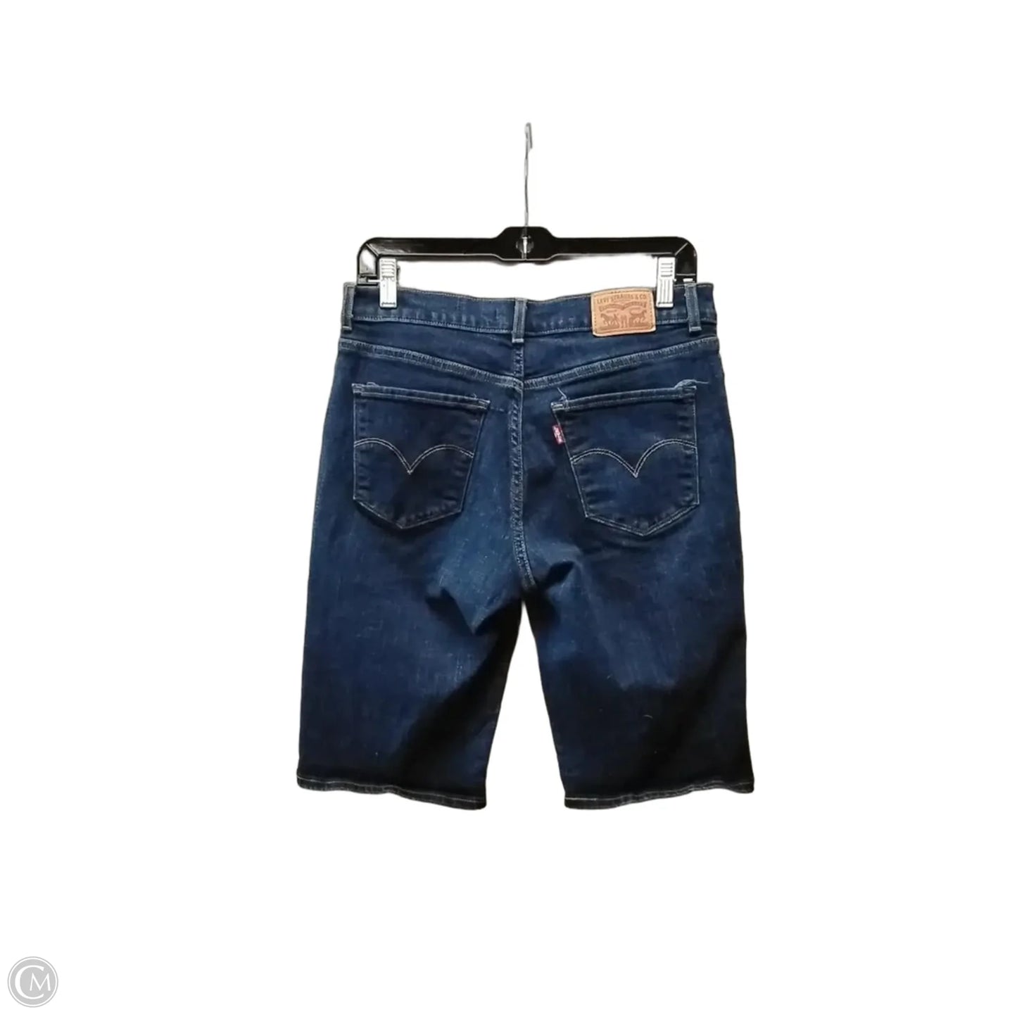 Shorts By Levis In Blue Denim, Size: M