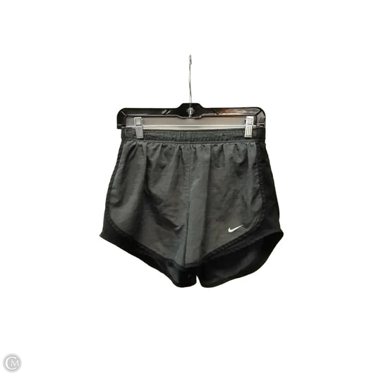 Athletic Shorts By Nike Apparel In Black & Grey, Size: M