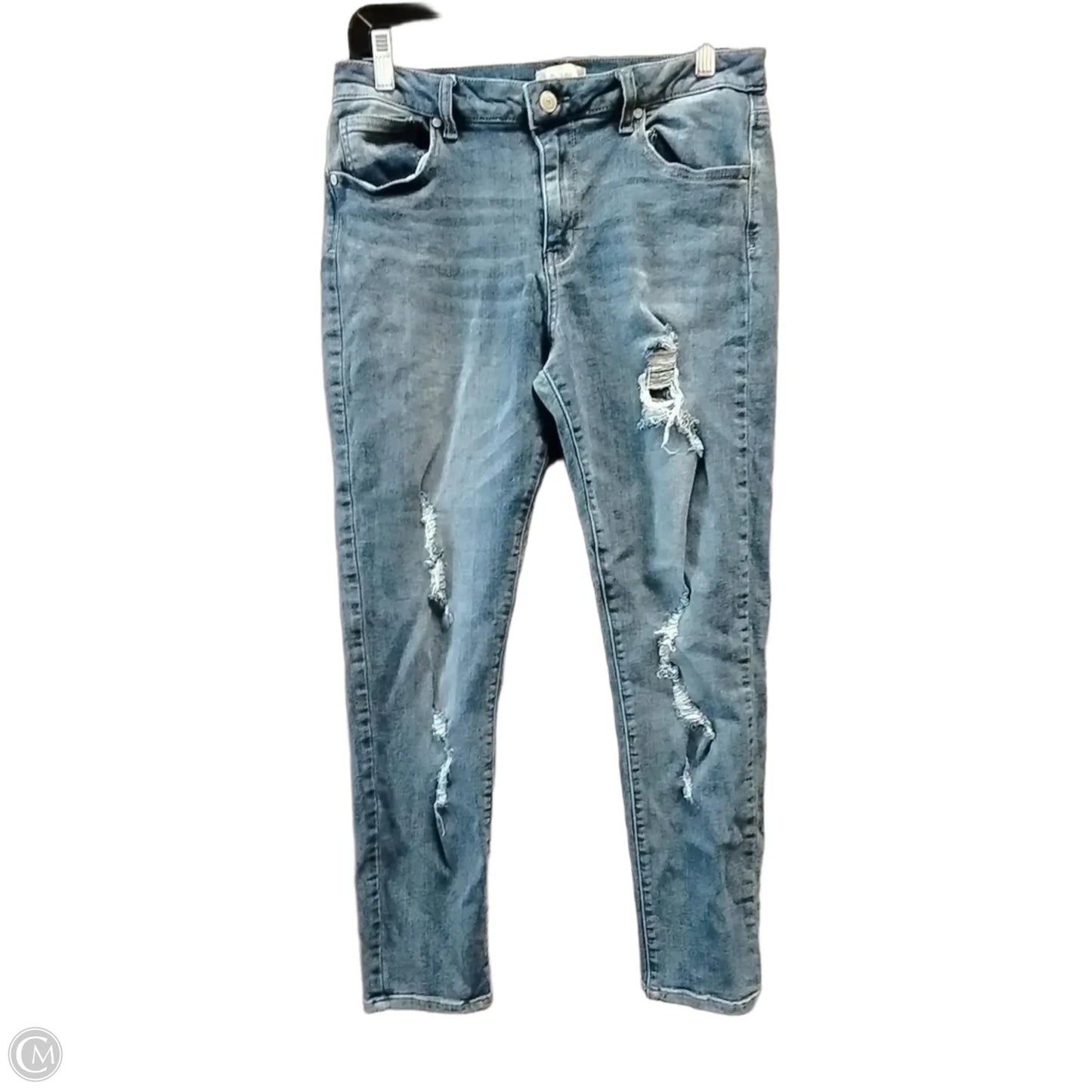 Jeans Straight By Altard State In Blue Denim, Size: 8
