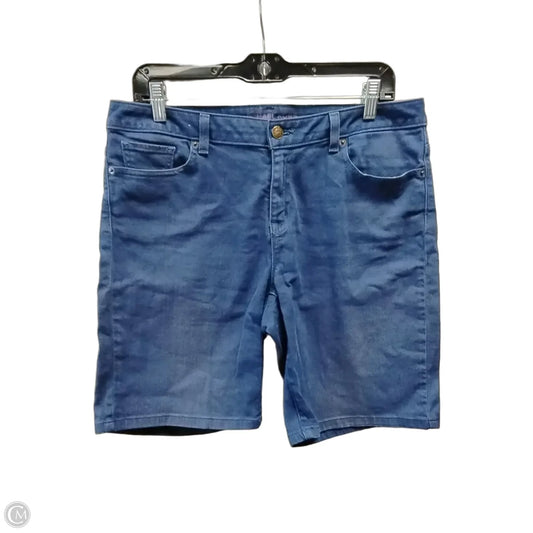 Shorts Designer By Michael Kors In Blue Denim, Size: 8